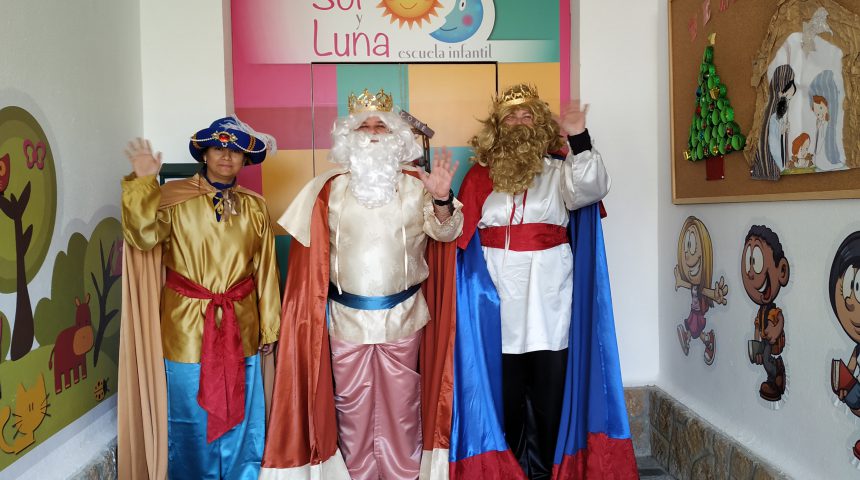 Visita de los Reyes Magos!!